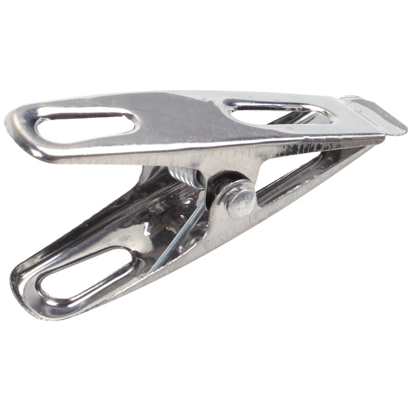 40 Pieces Of Stainless Steel Clothespin Metal Clip Socks Clip Clothespin Needle Clip Sealing Clip
