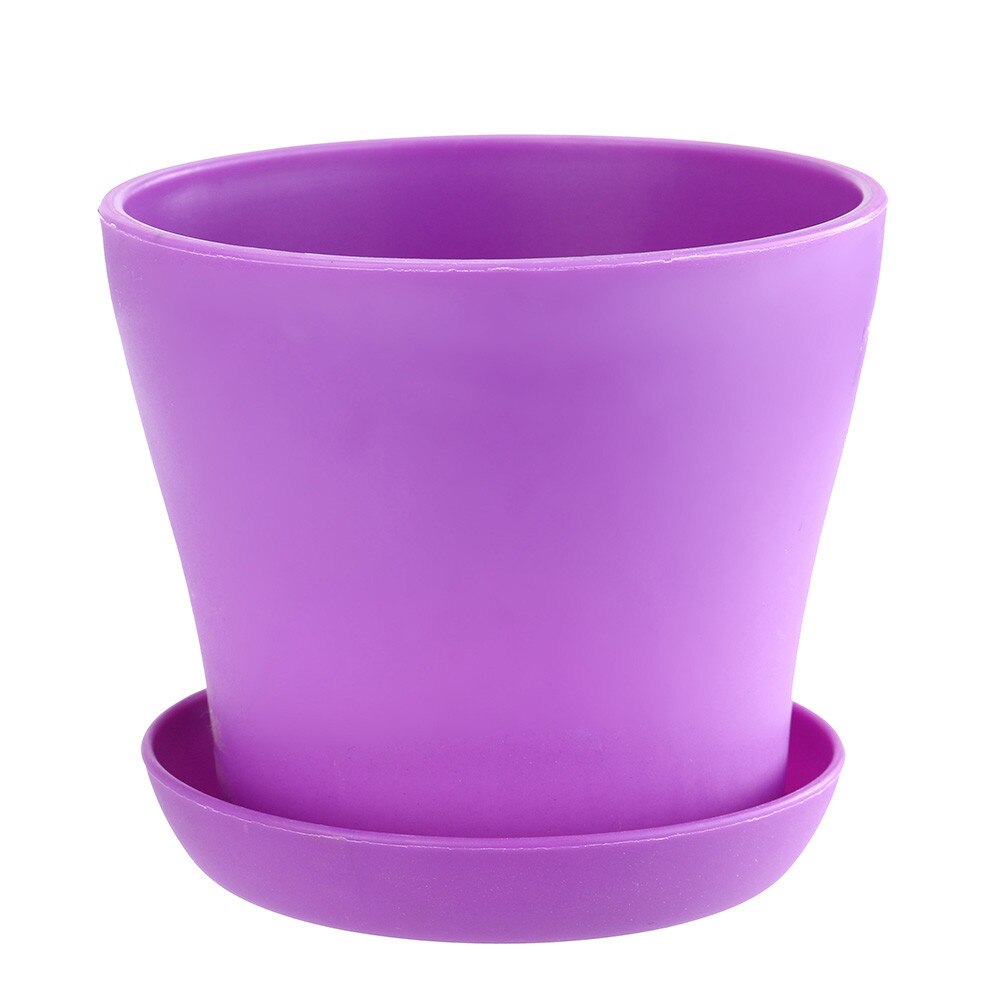 flowerpot plastic decorative Garden petit pot Unbreakable macetero plastico planten pot Succulent indoor plant pot plastique: hot pink