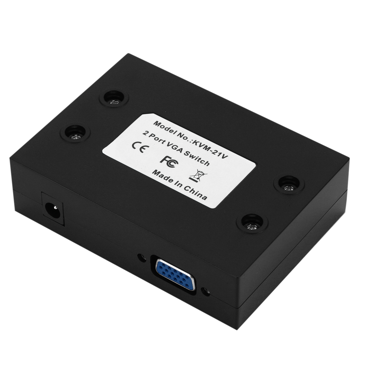 vga 2 in 1 out switcher vga 2 port switch box for consoles set-top boxes notebooks projectors computers 2 hosts share 1 display