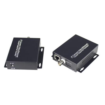 One Pair Ethernet IP Extender Over Coax HD Network Kit EoC Coaxial Cable Transmission Extender for Security CCTV Cameras