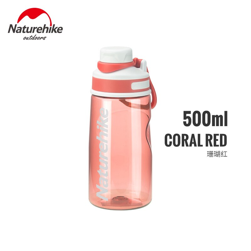 Naturehike 500Ml Sport Water Fles Outdoor Fiets Running Wandelen Fles Draagbare Lichtgewicht Water Fles NH19S005-H: Oranje