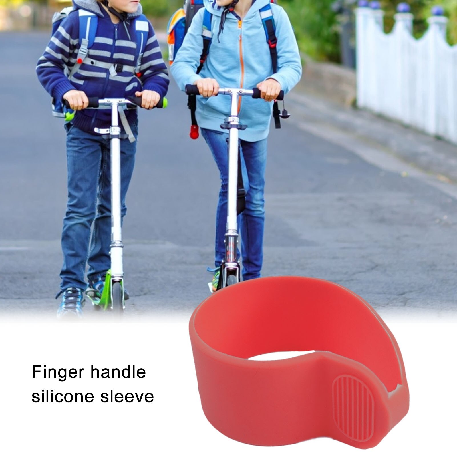 Durable Silicone Handlebar Sleeve Anti-Slip Braking Handlebar Silicone Protector For Xiaomi M365 Electric Scooter Accessories