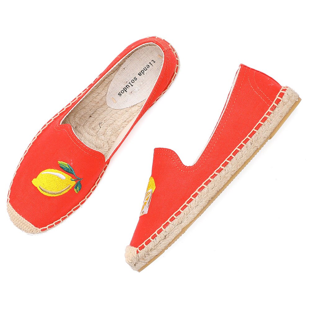 Tienda Soludos Vrouwen Espadrilles Gehaast Hennep Sapatos Mode Platte Schoenen Vrouw Lui Op Sneakers Mocassins Schoeisel