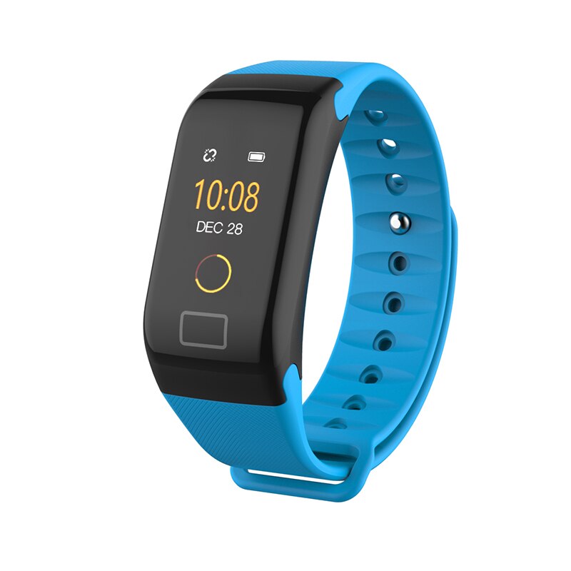 Huawei honor 10 9 8 lite 8x max 7x v20 v10 nova 4 3 2 plus -älyranneke, vedenpitävä verenpainemittari, kuntoiluälyranneke: Sininen