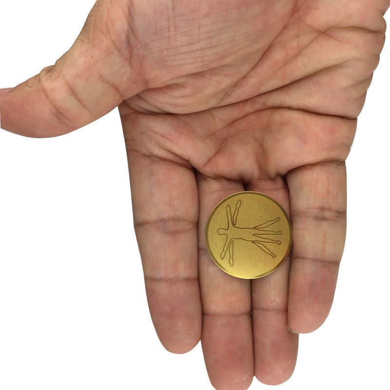 Radiation Reduction 24K Golden Anti-Radiation Protector Round EMF Protecor Cell Phone Sticker EMR Blocker Slim