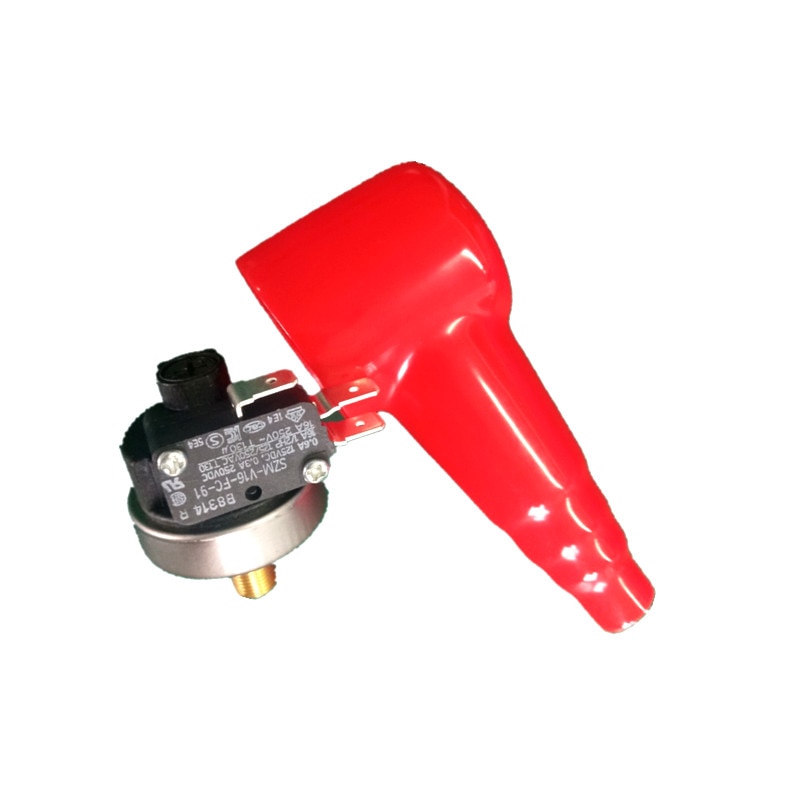 G1/8 vakuum trykkbryter negativ trykkbryter booster pumpe trykkbryter med vanntett beskyttelseshylse  -90--10 kpa