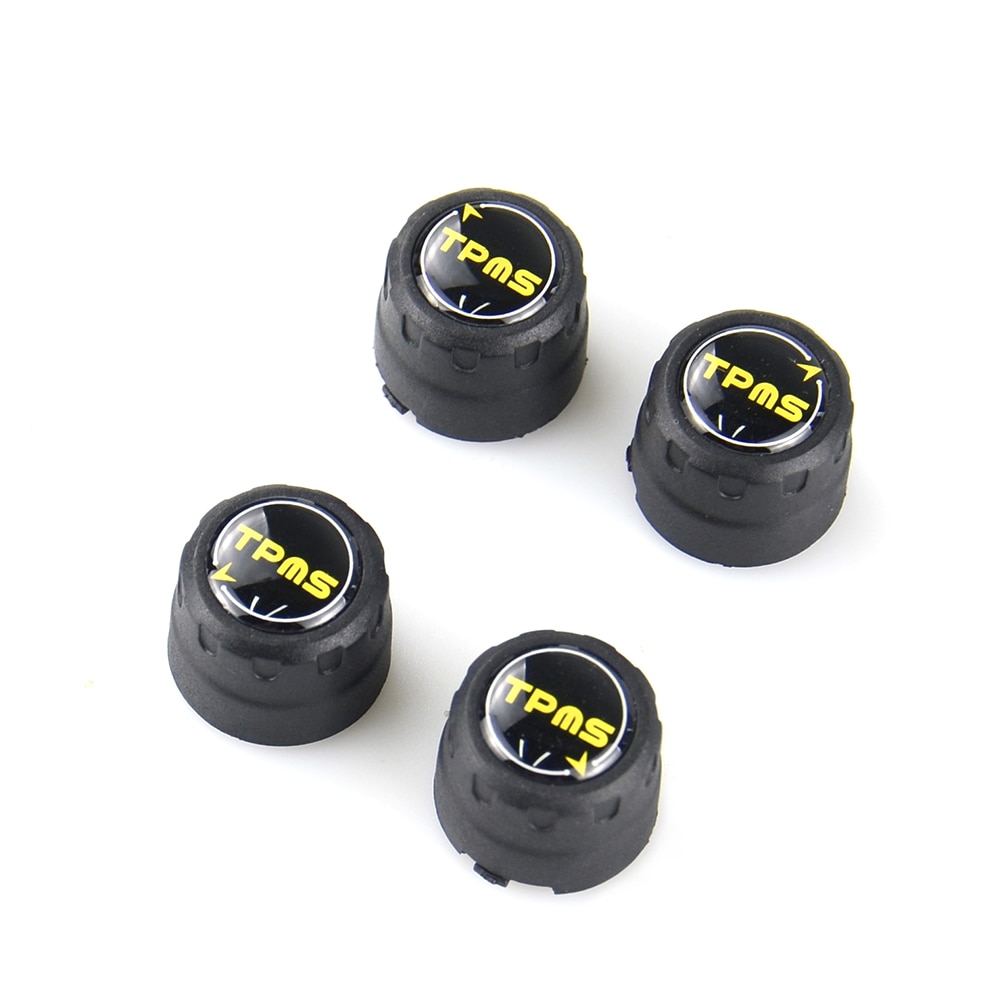 Bluetooth 5.0 Tpms Auto Bandenspanning Monitor System Met 4 Sensoren Voor Ios Android Mobiele Telefoon App Monitoring Alarm