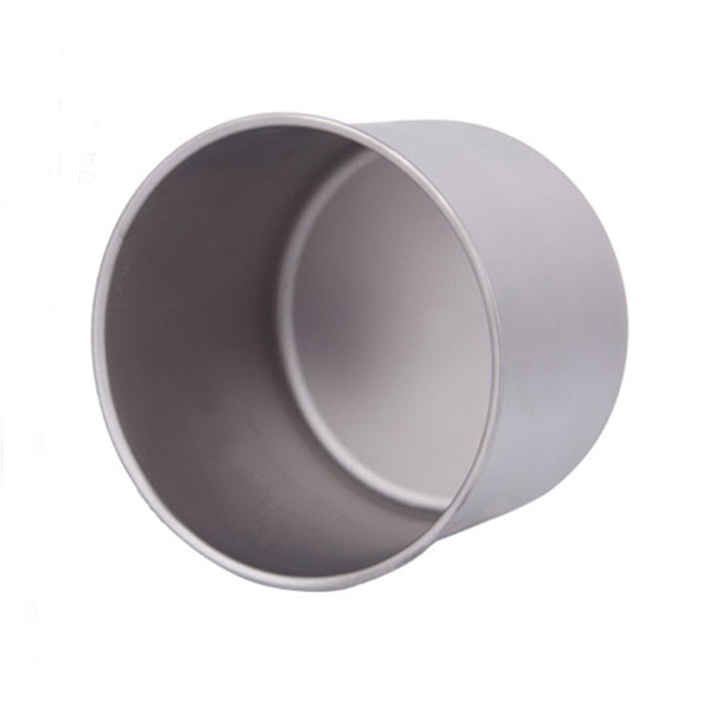 Tiartisan acampamento portátil copo 900ml copo de titânio pote de água com tampa dobrável alça piquenique panelas ao ar livre utensílios de mesa ta8316