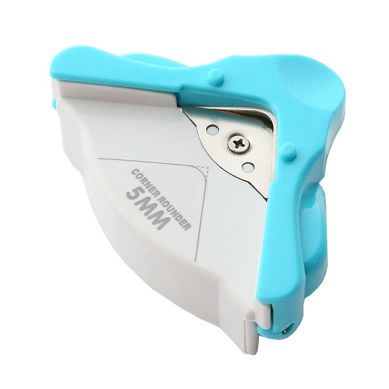 Arrondisseur d'angle de carte en papier R4, 4 mm, outil découpe photo, album, carnet, perforateur, idéal pour le bricolage DIY,: R5 blue