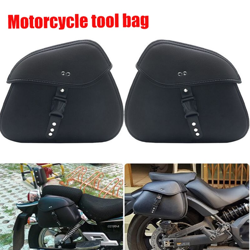 36L-58L Waterproof Motor Tail Luggage Suitcase Saddle Bag Motorcycle Side Helmet Riding Travel Bags: Orange