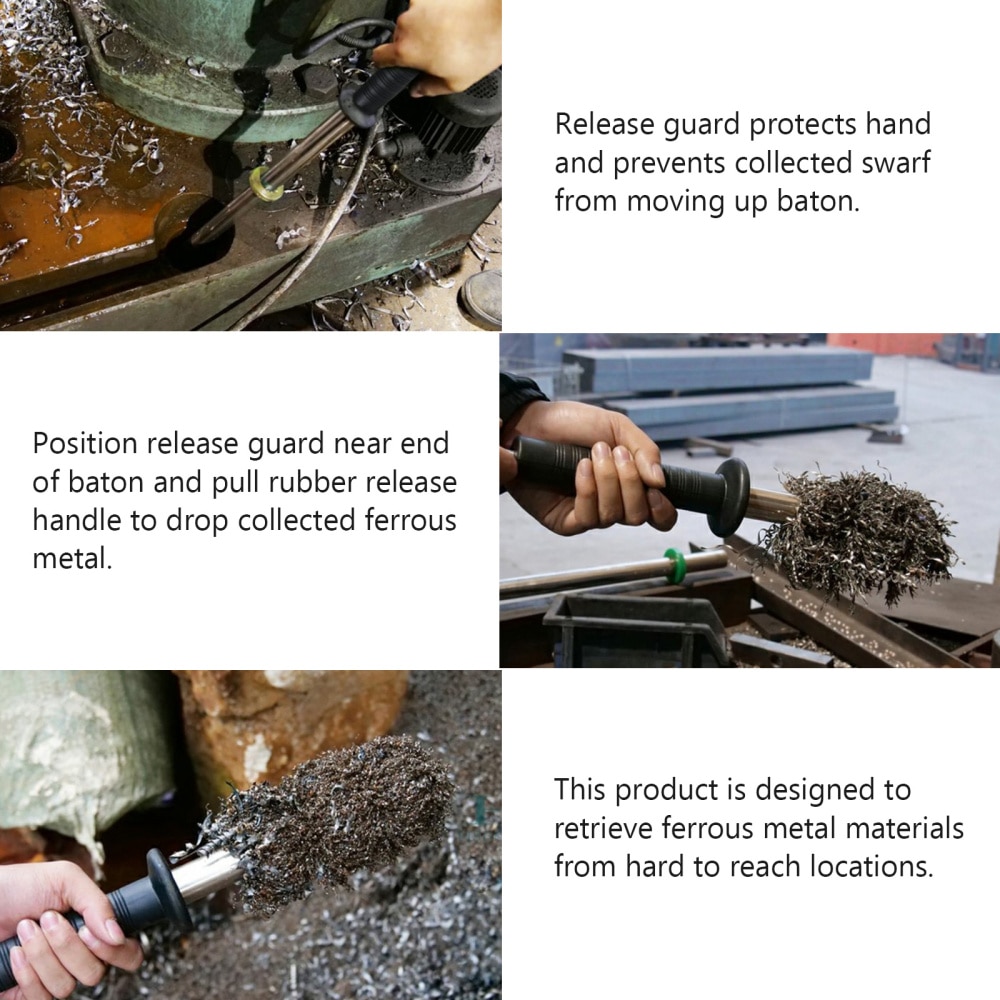 Magnetic Retrieving Rod With Release Handle Magnetic Pick Rod For Factory Stick Clip Tool Retractable Screw Collector Supplies