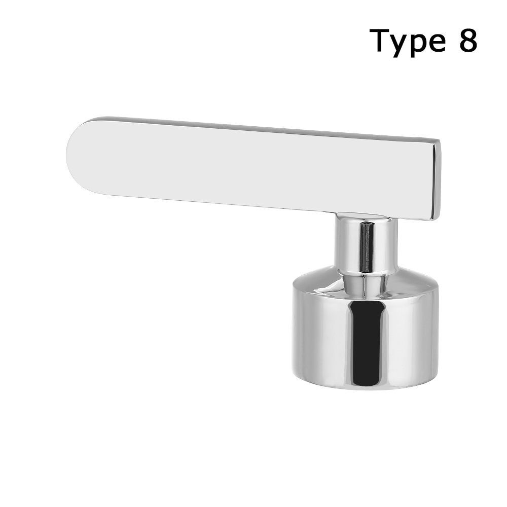 Triangle Valve Small Spout Dish Basin Faucet Handle Switch Handle Accessories Single Cold Quick Open Valve Core Handwheel