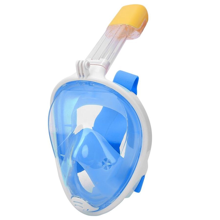 Volwassen Kind Duikbril Onderwater Scuba Anti Fog Volledige Gezicht Duikbril Snorkelen Met Anti-Slip Ring Snorkel Bril voor Gopro