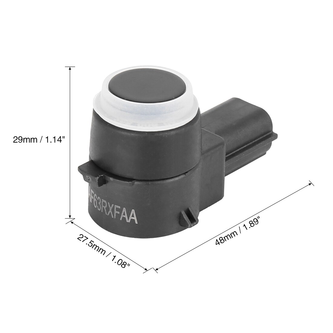 Uxcell 4 stuks auto achteruitrij-pdc parkeersensoren 1 af 63 rxfaa voor dodge ram 3500