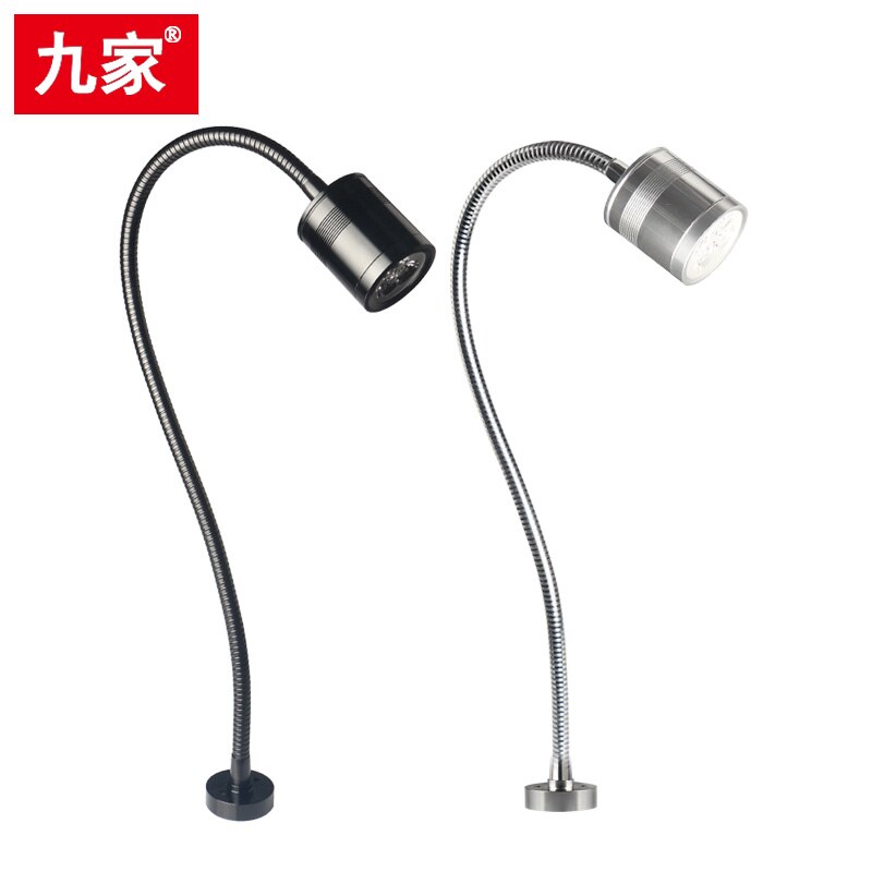 Led Machine Light Small Machine Working Lamps Metal Hose Freely Bend Lamps 12V/24V/220V High Brightness For Machining Center