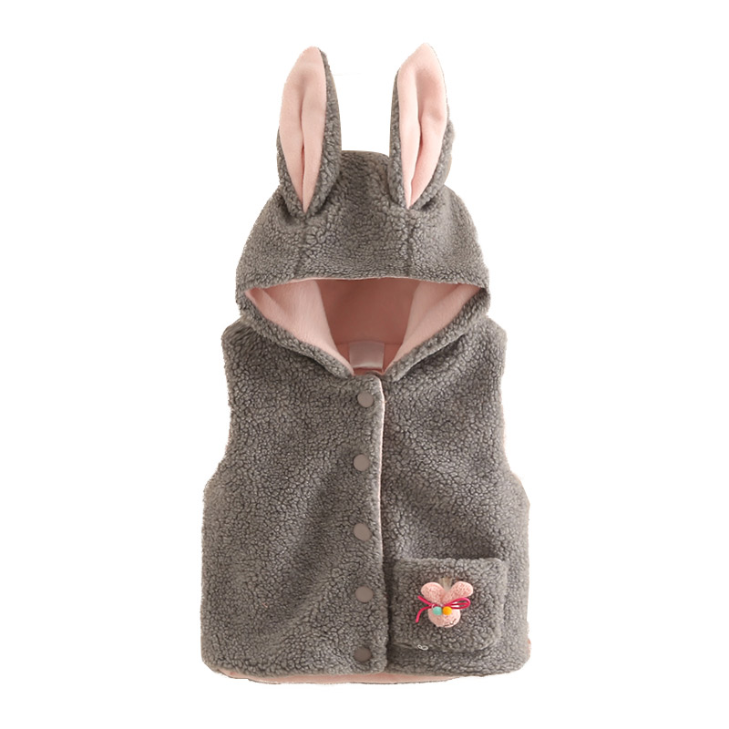 Gilet Sans Manches À Capuche Long Pour Fille - Doublé Softshell - Taille 5 à 14 Ans - Neuf Avec Étiquettes