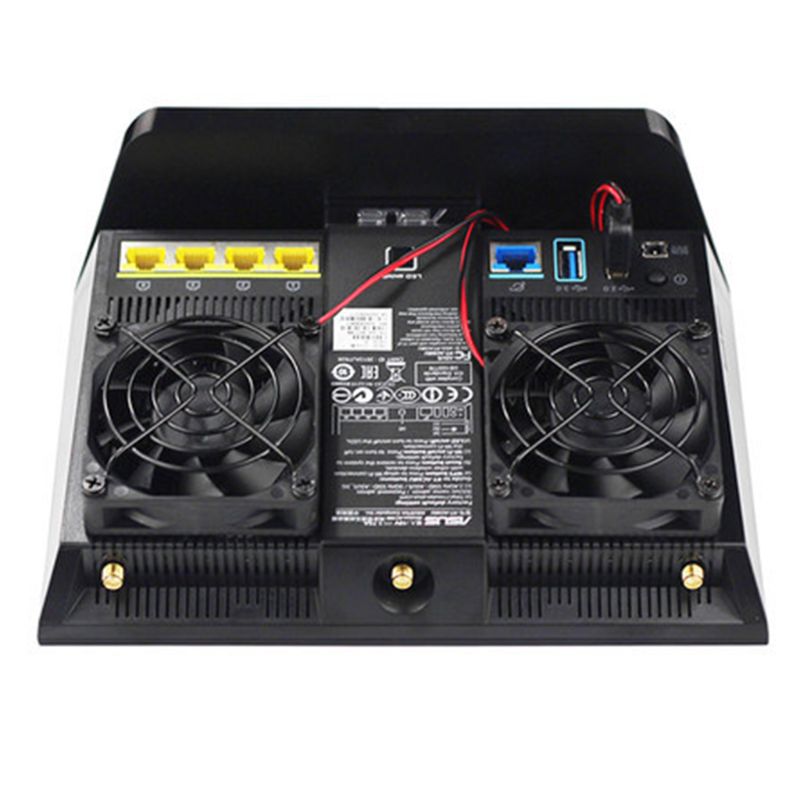 1Set Koelventilator Usb Fan Koeler Voor A-SUS RT-AC68U/AC86U/AC87U/R8000 Router