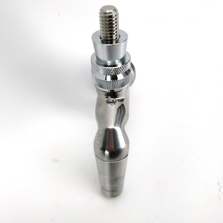 NUKATAP (Updated by intertap) SS TAP ONLY (STAINLESS STEEL) beer tap (free plastic handle included)