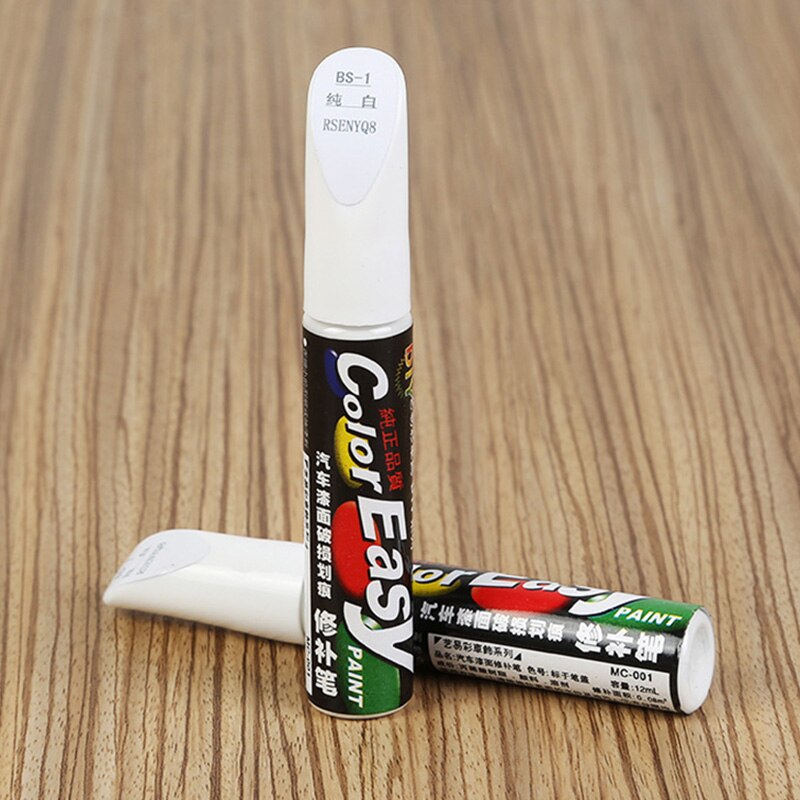 Car Scratch Paint Repair Pen Touch Up Auto Scratch Removal Repair Tools TP899: White