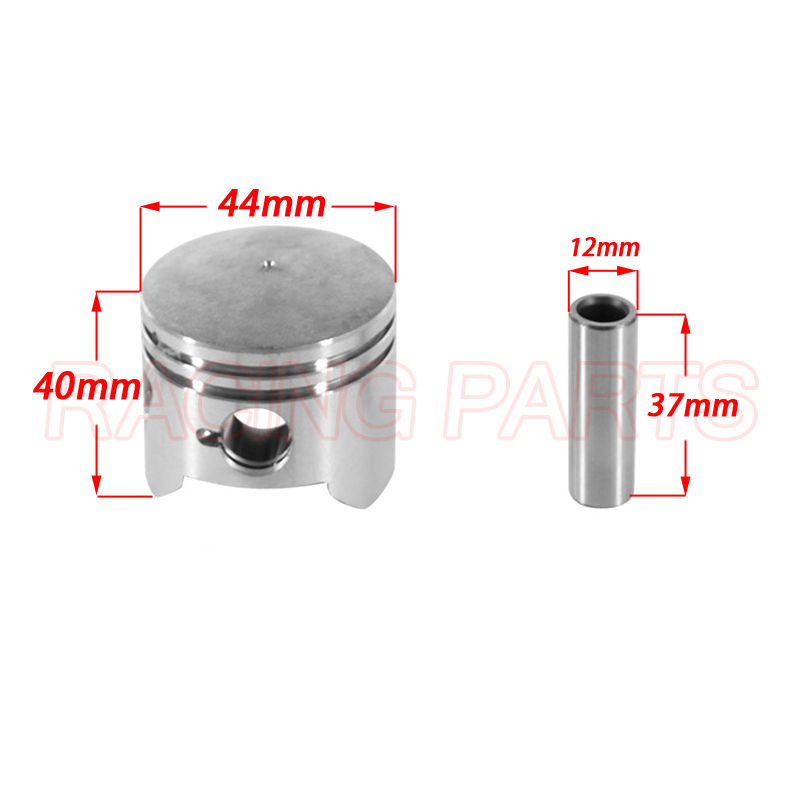 Cilinder Kit 19 Mm Carburateur Luchtfilter Voor 2 Takt Tweetakt 47cc 49cc Pocket Bike Mini Atv Quad Groep