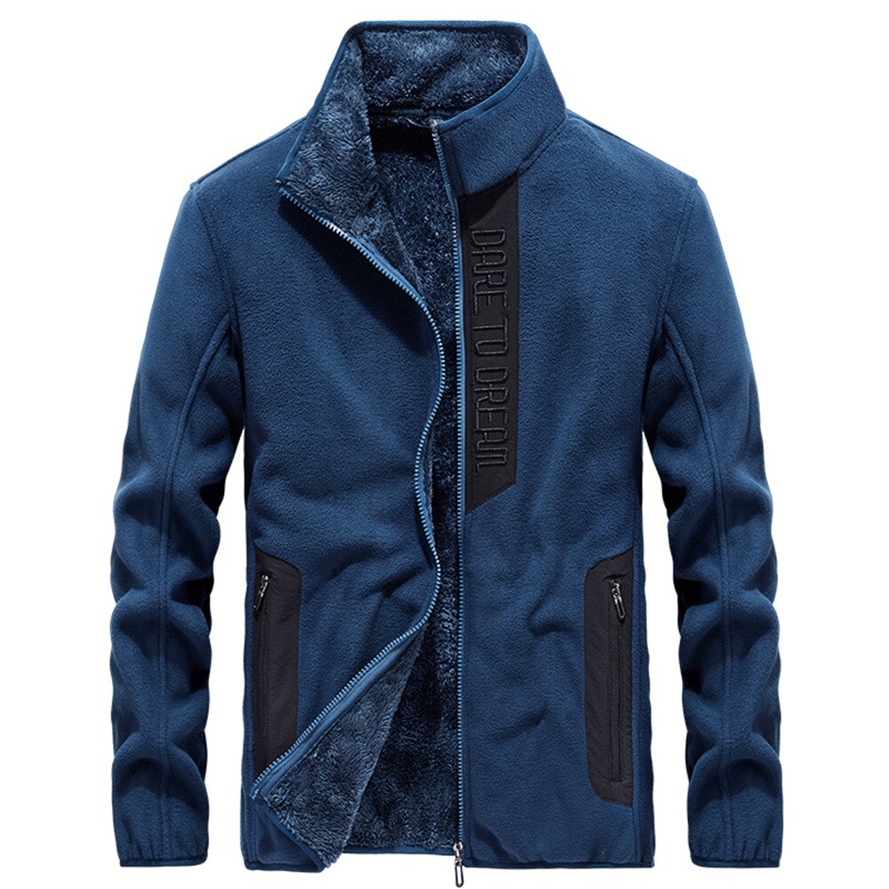 Wwkk Wandelen Jassen Outdoor Sport Kleding Lnner Fleece Mannen Waterdichte Fluwelen Winter Warm Camping Trekking Skiën Mannelijke Jas