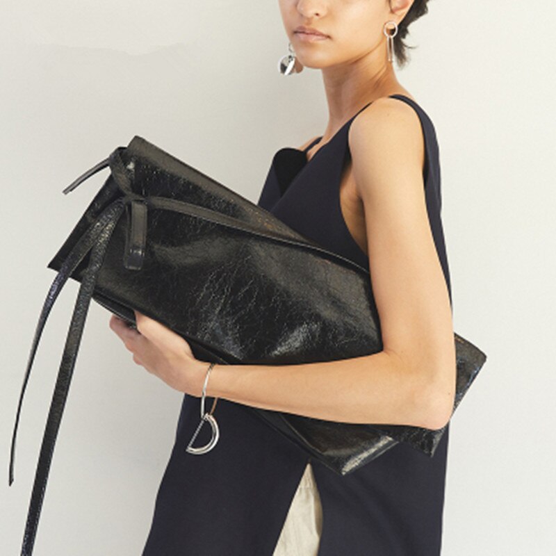 Luxe Vrouwen Schoudertas Mode Vrouwen Handtassen Olie Wax Lederen Grote Capaciteit Draagtas Toevallige Pu Leer Vrouwen Messenger Bags