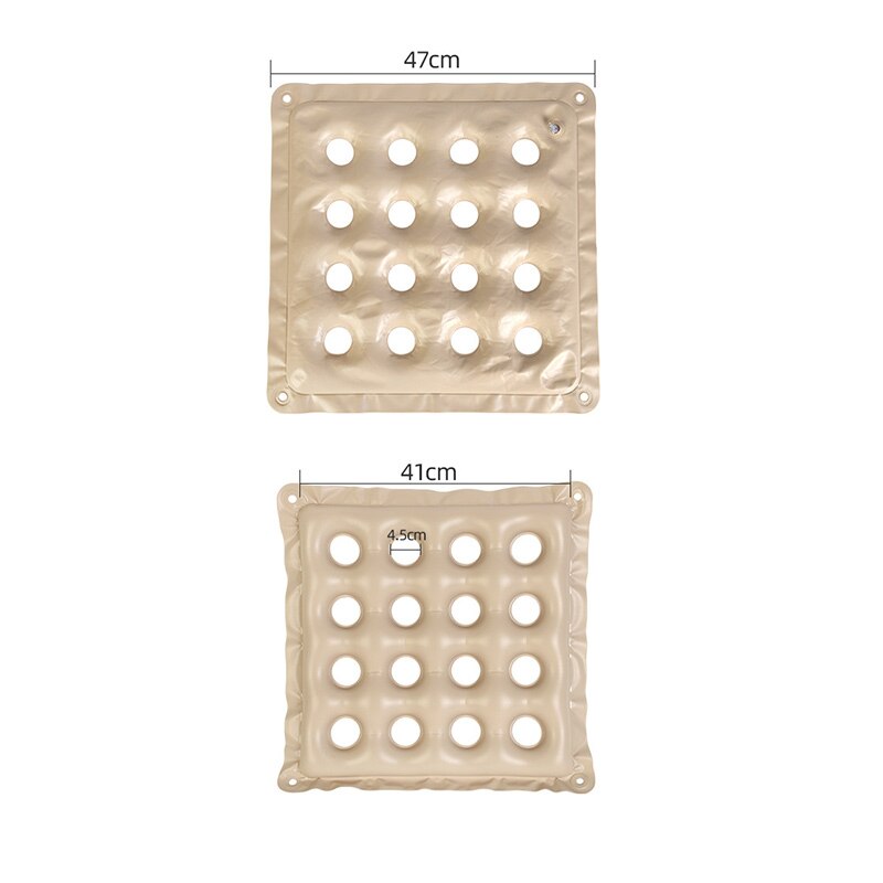 Massage Kussen Lucht Opblaasbare Zitkussen Met Warmte Verzegeld Bouw Rolstoel/Home/Office Seat Pad Bolster Cojines Kussen