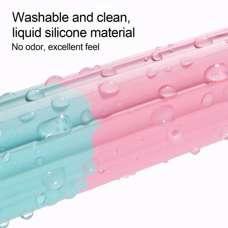 Barra flexible de silicona para codo de tenis, barra flexible de fuerza de agarre multifuncional, barra flexible, barra fortalecedora de brazo para entrenamiento