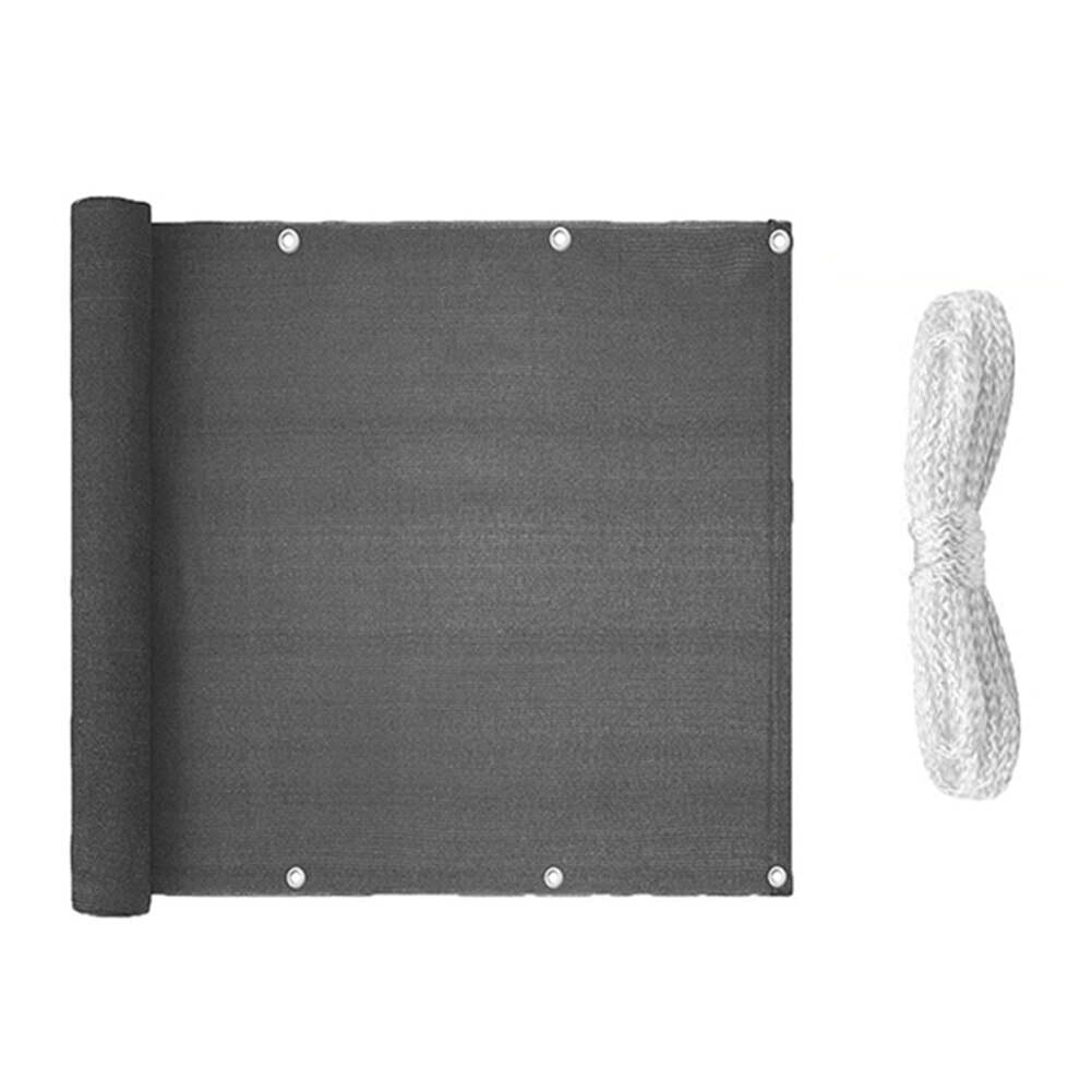 Balcony Privacy Screen Cover Weather-Resistant Deck Privacy Screen Cover For Backyard Deck Patio Balcony Porch Fence: Default Title