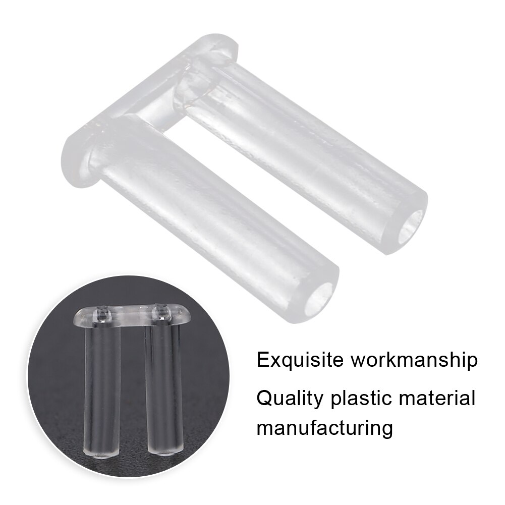 200 st plast glasögon plugg kantlösa glasögon glasögon spänne ram glasögon plugg ersättningsdel tillbehör glasögon reparation