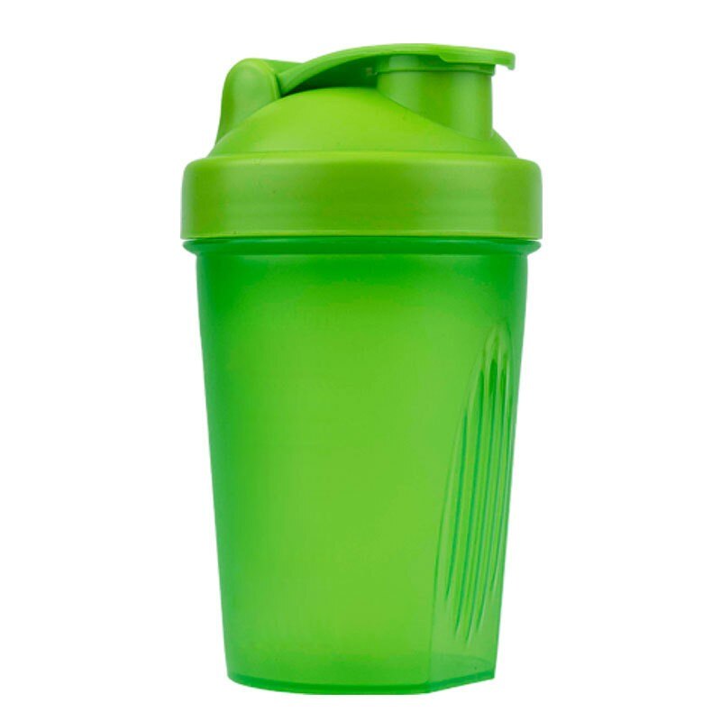Sport Shaker Bottle 400ML Whey Protein Powder Mixing Bottle Sport Fitness Gym Shaker Outdoor Portable Plastic Drink Bottle
