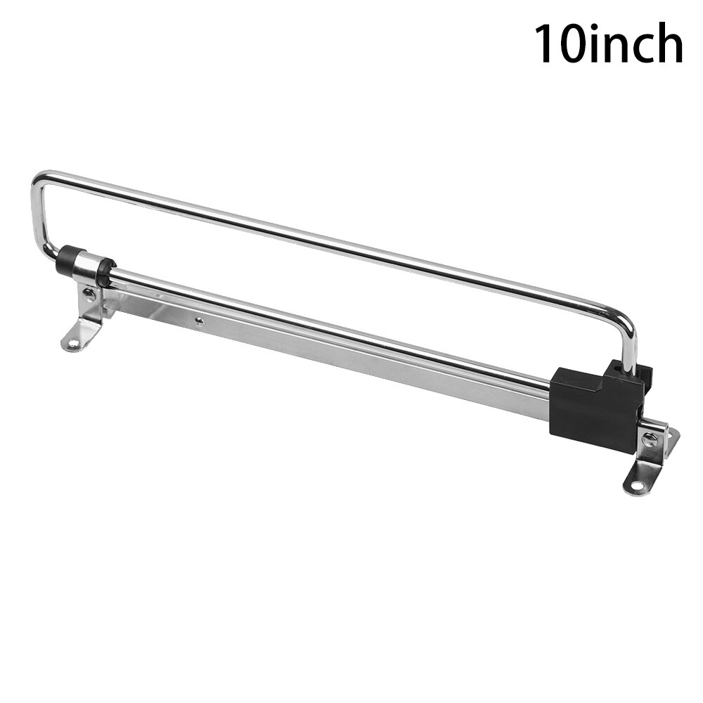 1Pc Garderobe Verstelbare Opknoping Staaf Kast Staaf Telescopische Kleding Rail Pull Out Organizer Intrekbare Kast Schuifdeuren Rekken: 10inch