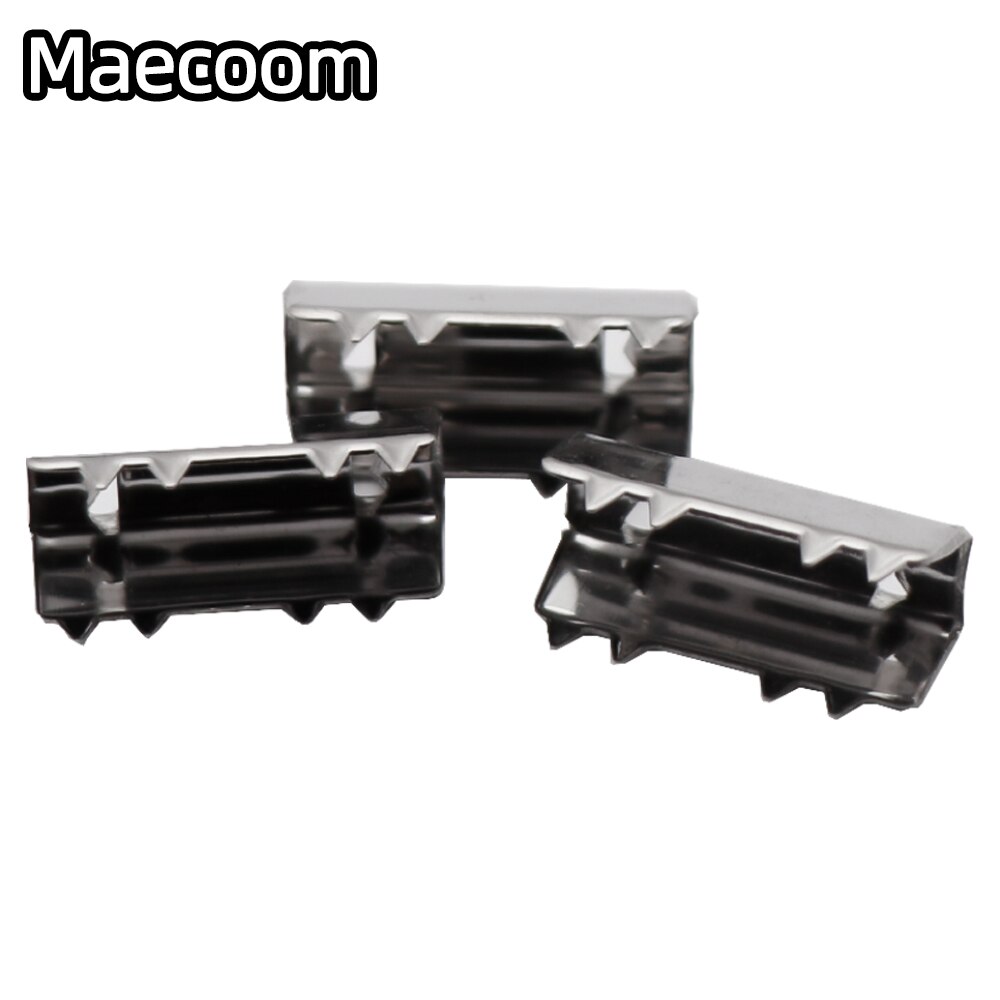 Maecoom 10/20Pcs 3D Printer Onderdelen GT2 Open Riem Clip Open-End Timing Riemen Openbuilds Riem Klem crimp Stijl