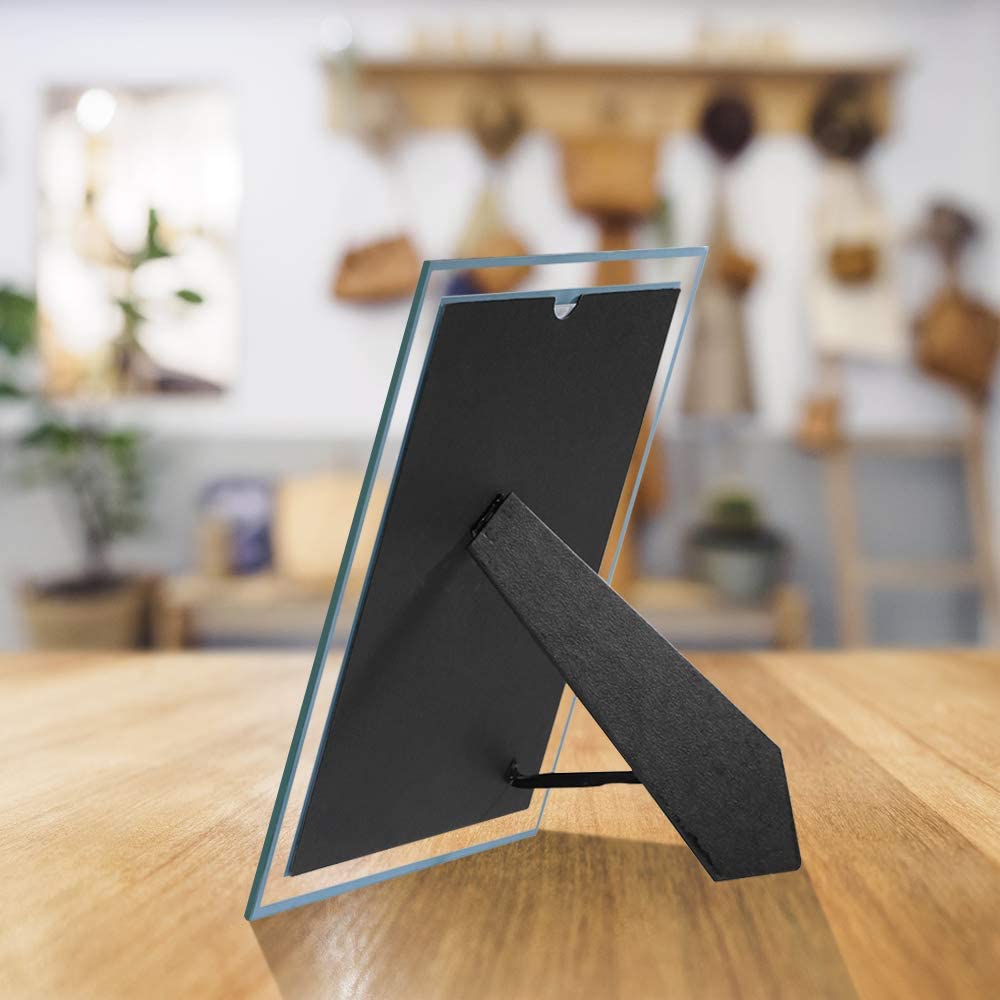 Photo frame 6x4 glass photo frame is very suitable for home wedding office restaurant business silver photo frame