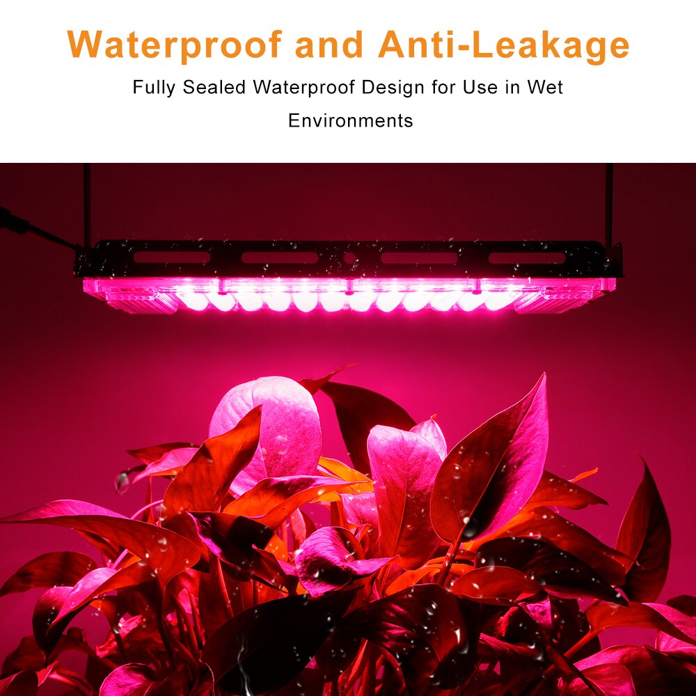 50W 100W 200W LED Grow Light 220V Phyto Lamp Waterproof Phytolamp Full Spectrum Plant Light Phytolamp for Home Plants Growbox