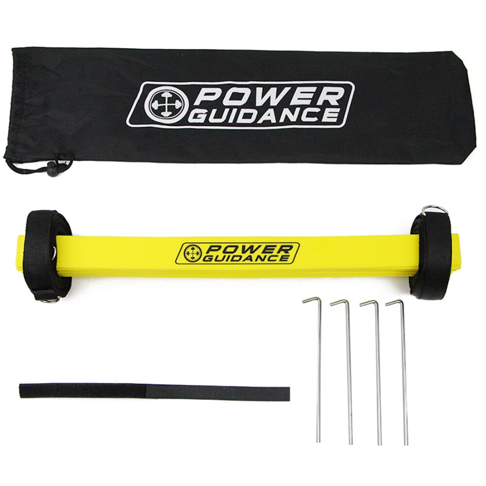 Agility Ladder (5.8M/19Ft) - with 12 Heavy Duty Plastic Rungs,Ground Stakes & Carry Bag - Perfect for Speed & Agility Training