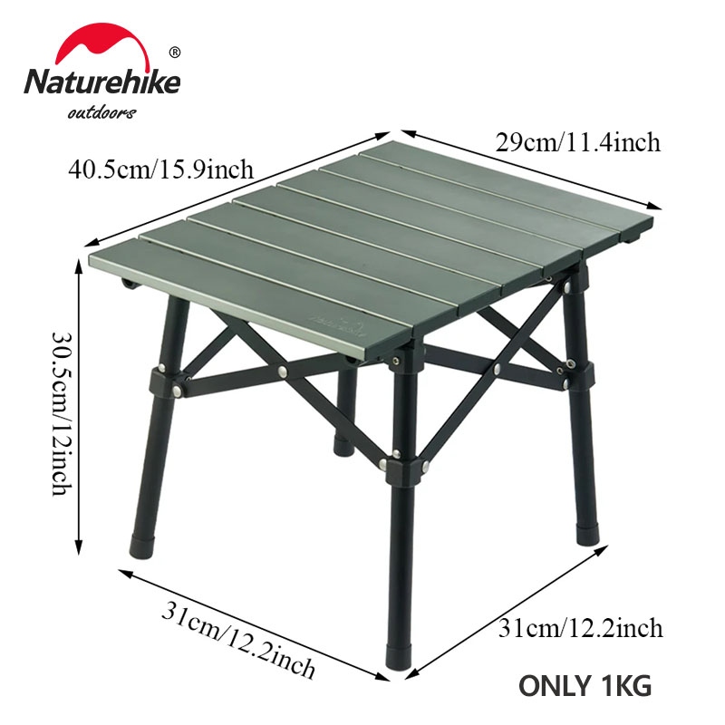 Natur Wanderung Camping Tisch draussen Wandern Klapptisch ultraleichte tragbare Reise Couch tisch Winkel tische Picknick tische