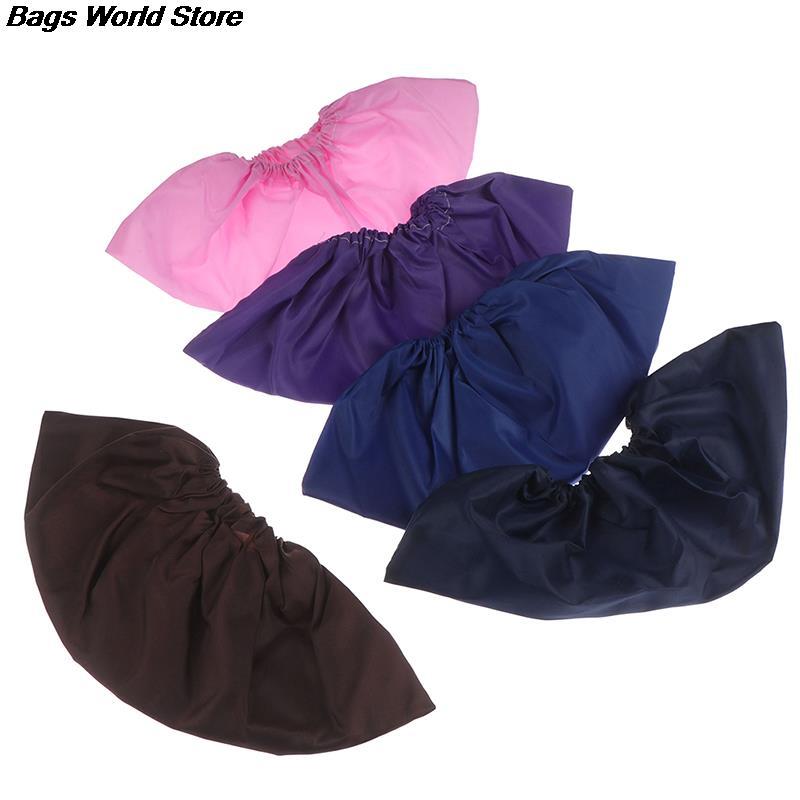 1Pair Reusable Thicken Elastic Shoe Cover Home Indoor Antiskid Overshoes Student Machine Room Bird Dust Proof Feet Covers