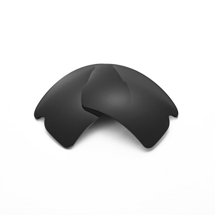 Walleva Gepolariseerde Vervanging Lenzen voor Oakley Flak 2.0 XL Zonnebril 7 kleuren beschikbaar: Black