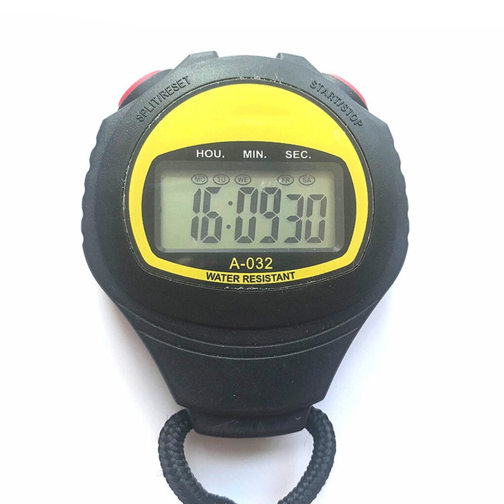 Digital Stopwatch Timer Multifuction Handheld Training Timer Portable Outdoor Sports Running Chronograph Timer