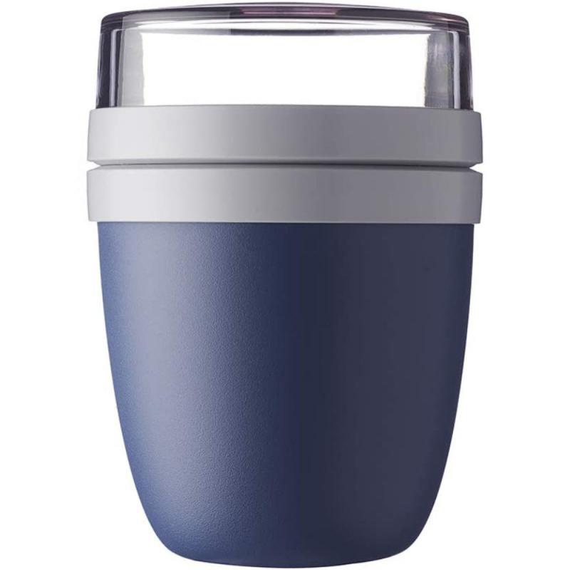 Eco Vriendelijke Herbruikbare Reizen Mok Thee Koffie Yoghurt Voedsel Cup Outdoor Sport Cup: Navy