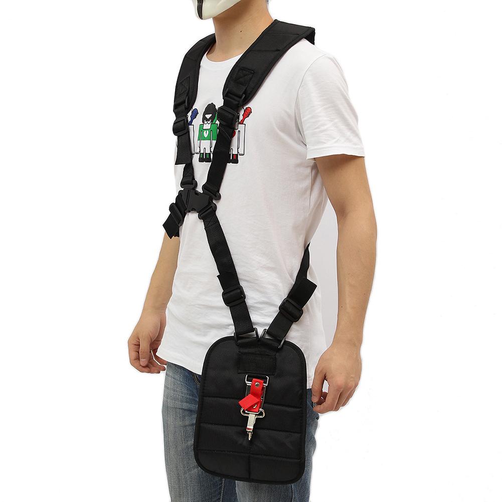 Universal Trimmer Double Breasted Shoulder Harness Strap Mower Nylon Y-shaped Belt for Brush Cutter Garden Suitable