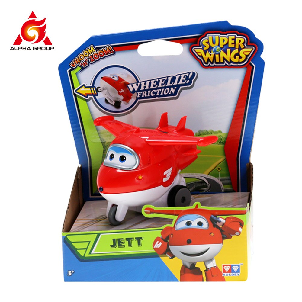 Super Wings Vroom n' Zoom - Series Pull Back Car Kids Clockwork Toy For Children's Birthday Surprise