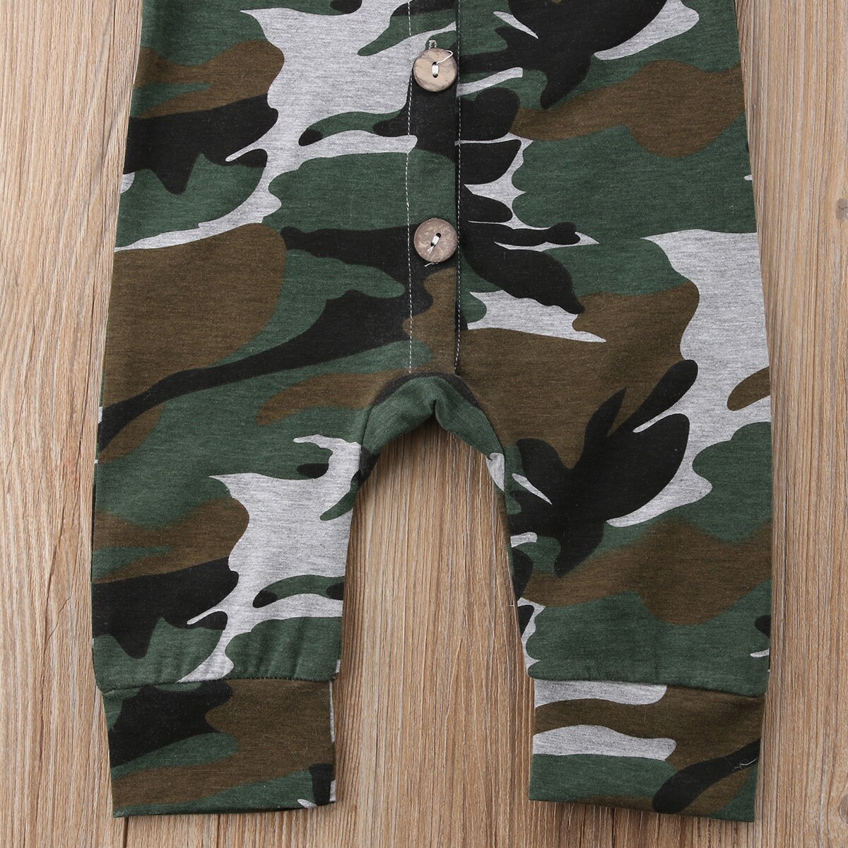 Pasgeboren Baby Jongen Meisje Korte Mouw Camo Romper Jumpsuit Kleding Outfit