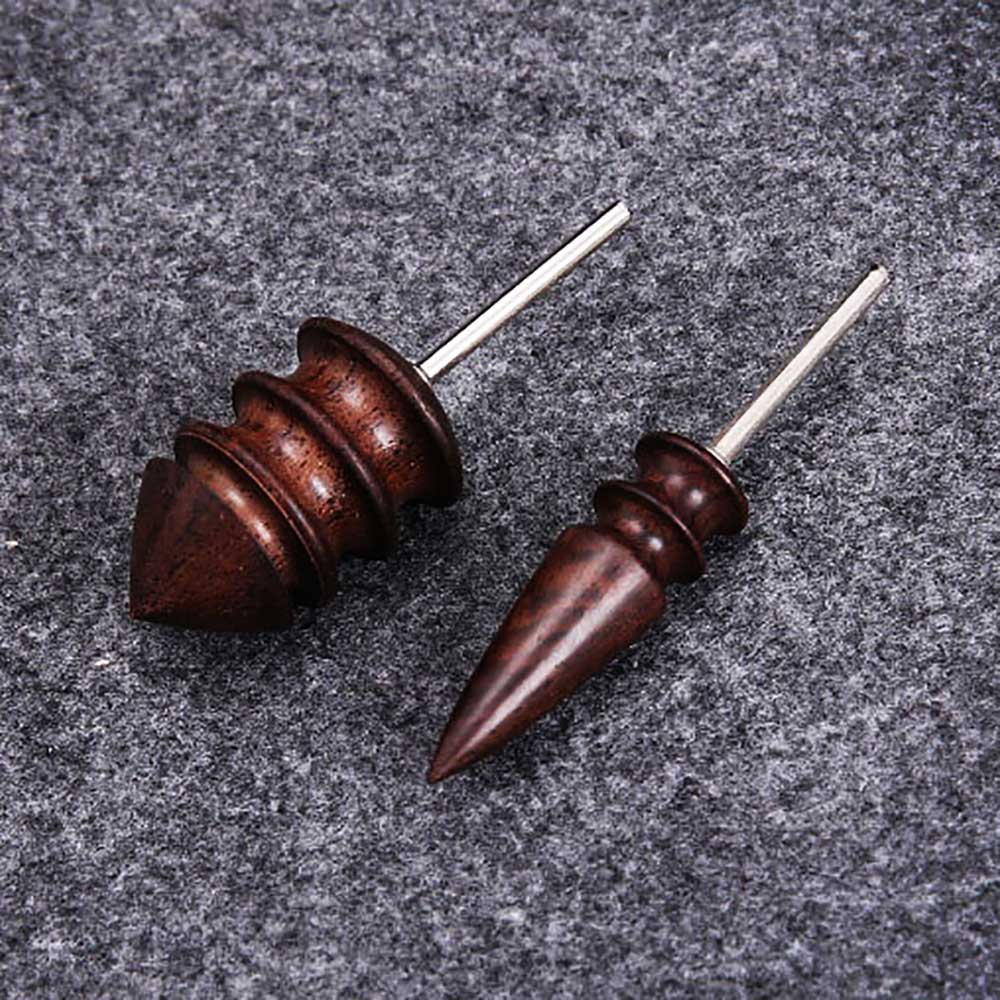 Leather Tool Edge Electric Polishing Slicker Sandalwood Leathers Craft DIY Tools Tip Burnisher Grinding Rod Household Supplies