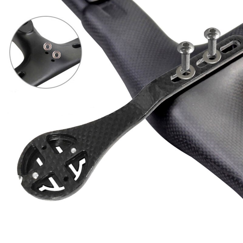 GUB 692 Bicycle Computer Carbon Fiber Stand Road Bar Mount Fits Garmin CATEYE Bryton Stopwatch Light Weight