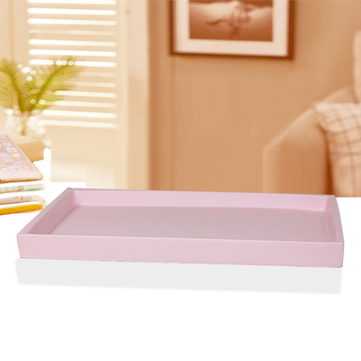 Juego de baño de cinco piezas, accesorios de lavado europeos, Kit de suministros de baño, conjunto de de boda, bandeja de baño, espejo de maquillaje, pañuelos: Bathroom tray