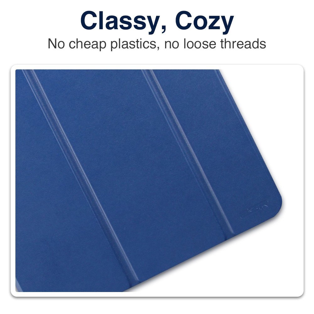 Hoes voor apple ipad mini, ultraslanke hoes met automatische slaap-/waakfunctie, slimme flipstandaard, pu-leren hoes voor ipad mini 1, 2, 3, fundas