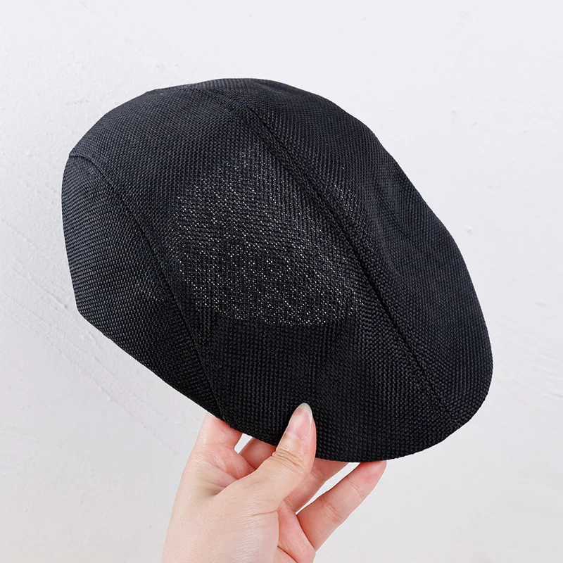 Męskie berety wiosenne i letnie beret w stylu brytyjskim retro Anglia Kapelusze Męskie modne czapki Czapki z daszkiem dla taty
