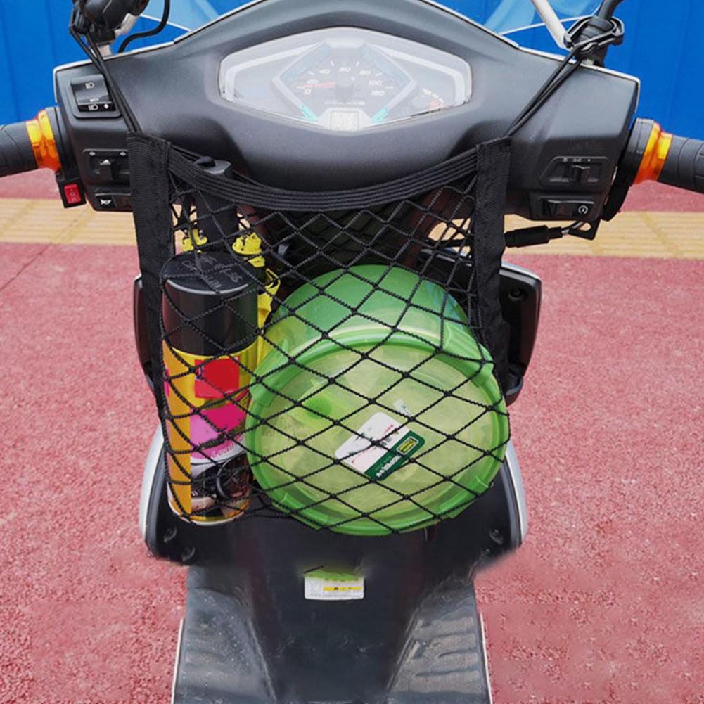 Motorfiets Cargo Net Hoog Elastisch Voor Helm Bagage Gaas Net Opslag Rubberen Band Sorteren Voor Fiets Scooter Atv Auto ﻿